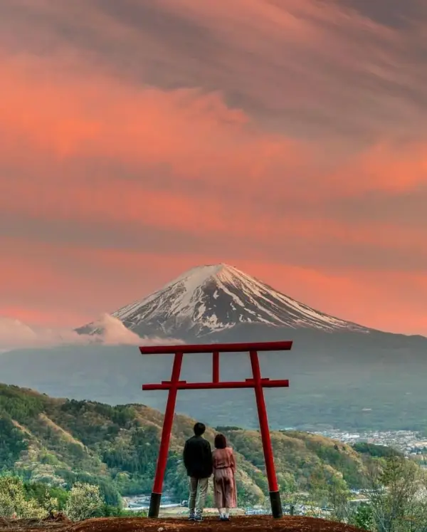 agencia de viajes luna de miel monte fuji